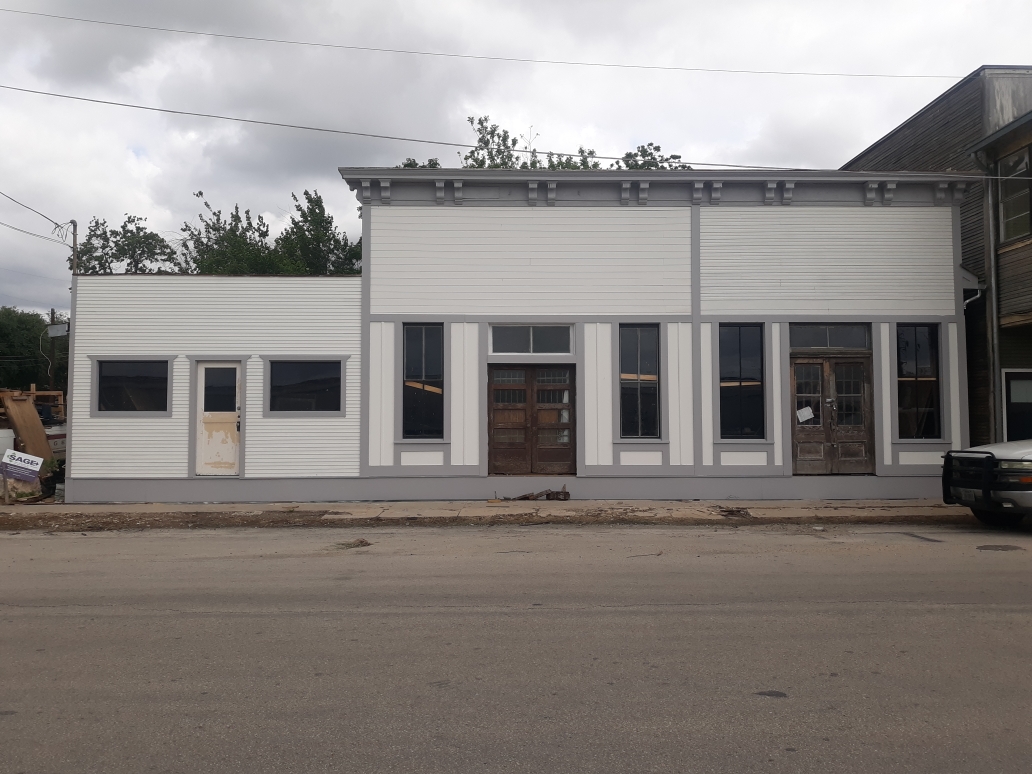 East Yard Club Storefront Tranformation After